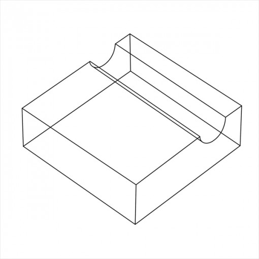 Acrylblock für Schreibware M23