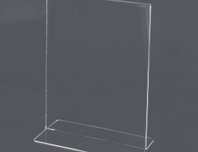 Acrylic T stand – vertical P3