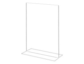 Acrylic T stand – vertical P3