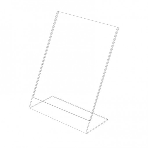 PVC L stand – vertical P24