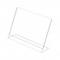 Acrylic L stand – horizontal P6