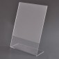 Acrylic L stand – vertical P6