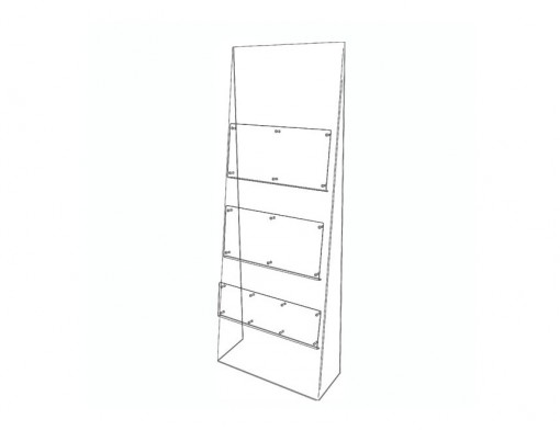 Brochure display stand S12