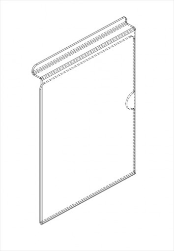 Slatwall anti – frame SSA1