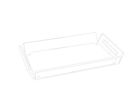 Acrylic tray D29